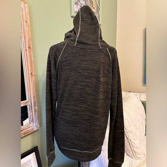 Western Panhandle Green Medium Hoodie Southwest jacket pockets olive army green - Picture 13 of 15